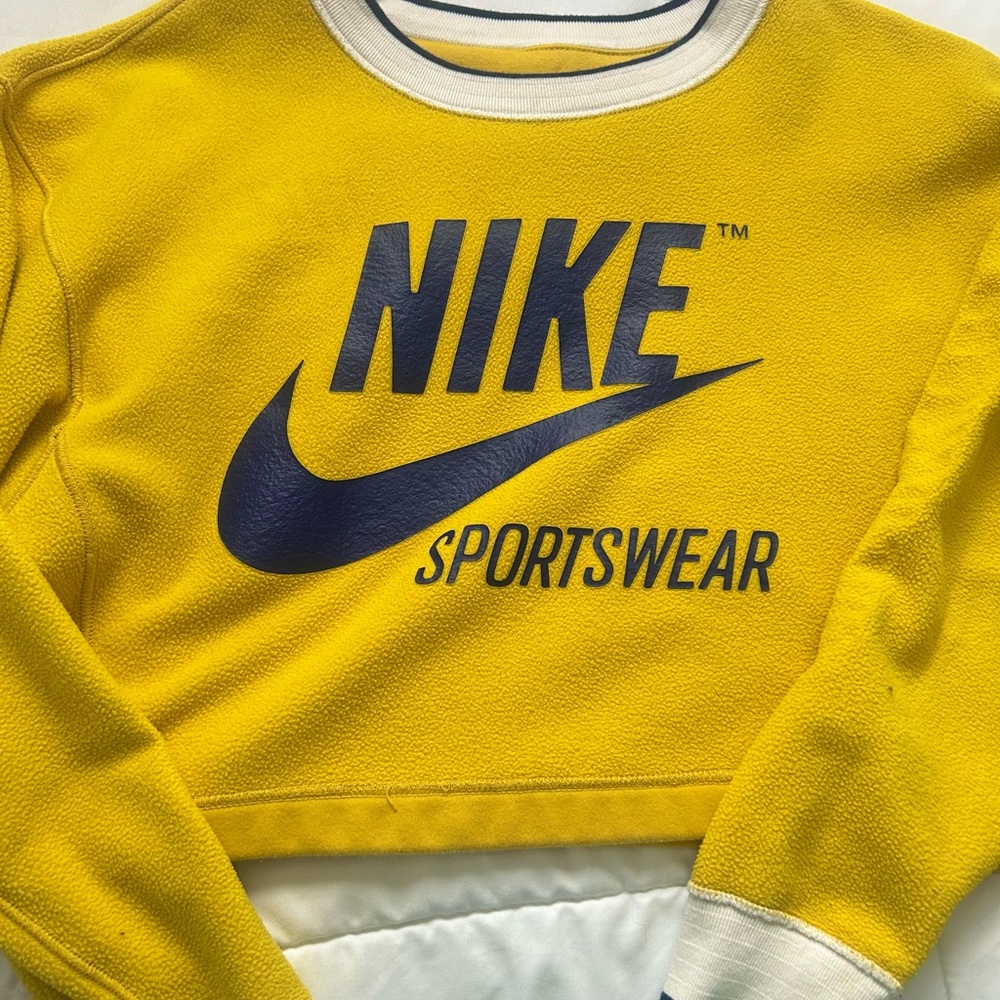 Nike Reversible Sweatshirt with Navy Logo